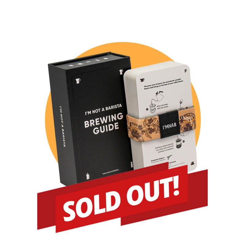 coffee brewing guide sold out