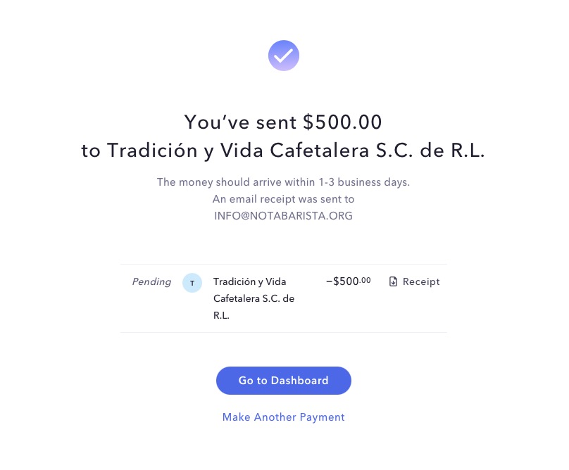 Donation to Adelitas